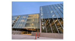 Outside of parking garage Outside of parking garage