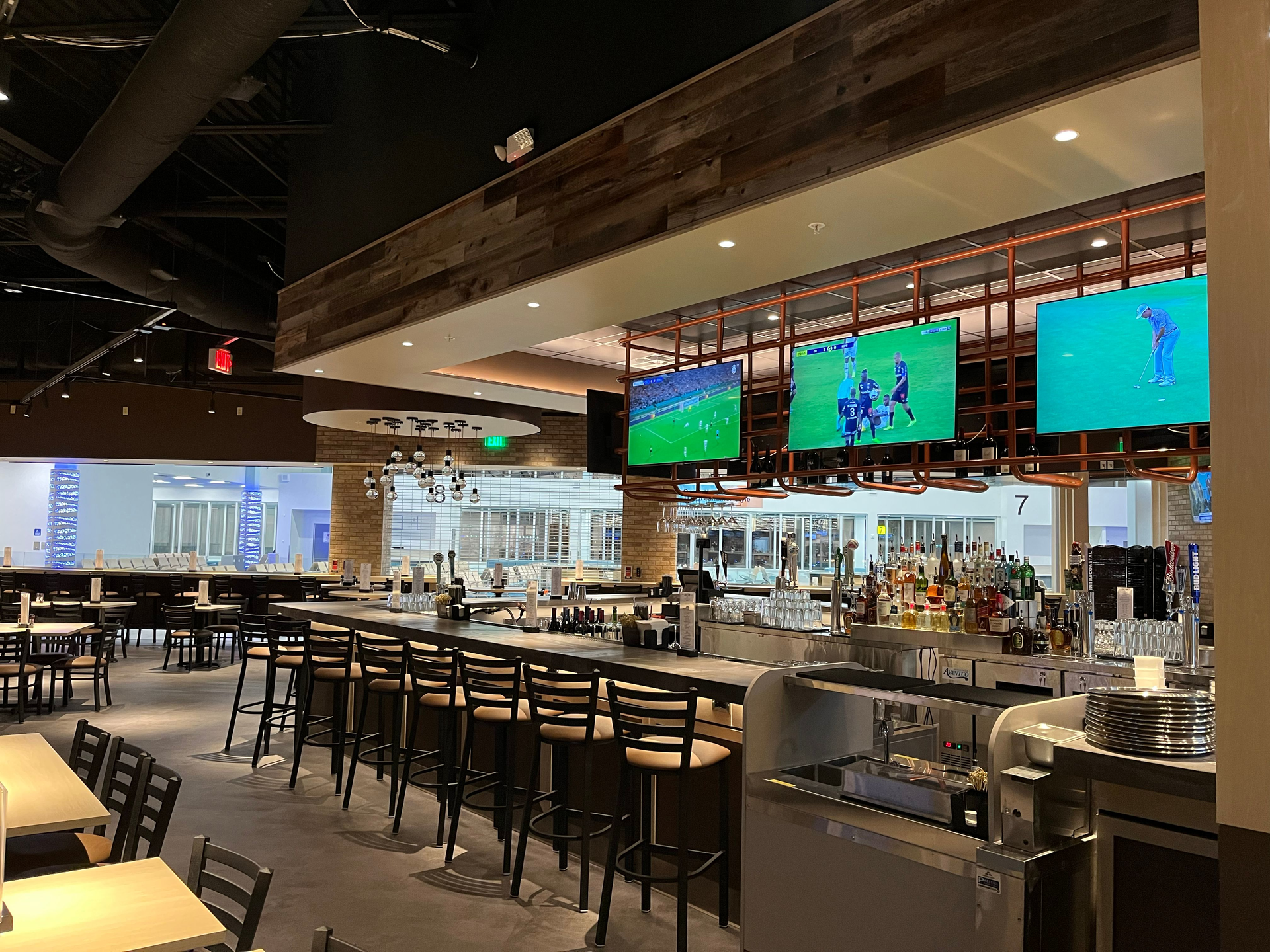 The Tap Room interior.