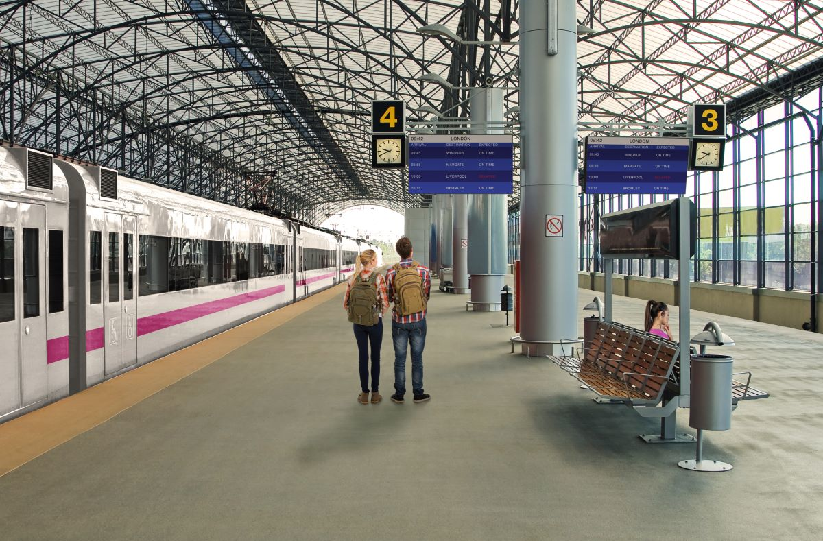 13 H Line Transport Train Station