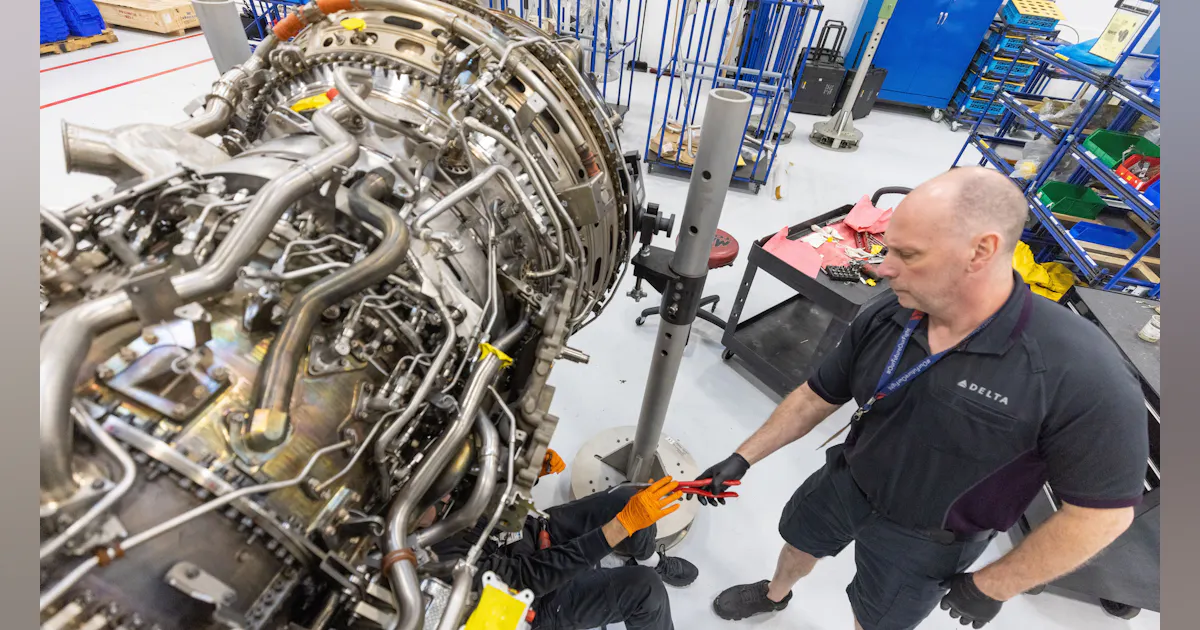 Delta TechOps Opens Large Engine Shop at Hartsfield-Jackson in Metro Atlanta