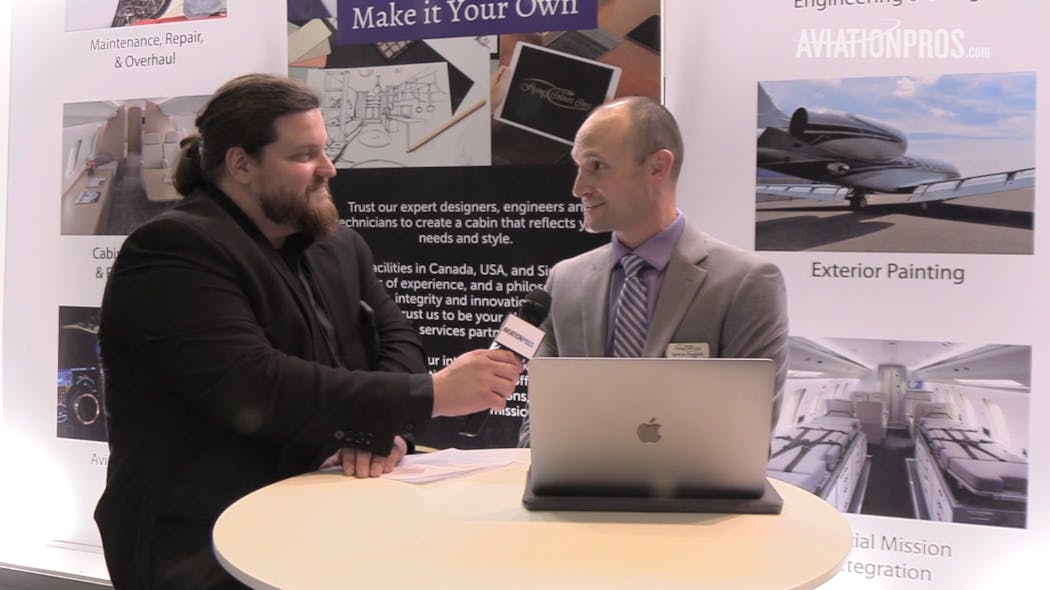 Walker Jaroch, AMT editor, interviews Spencer Hoggarth of Flying Colours at 2022&apos;s NBAA-BACE. Find Hoggarth&apos;s and others&apos; full interviews for AMT&apos;s Business Aviation Outlook Report below.