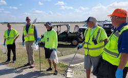 Charlotte County Airport Authority in February 2022 held a semi-annual FOD Walk, led by airport authority staff in Punta Gorda, Florida. To add a bit of fun, the airport authority on its website names who picked up the most FOD, who was the “Most Dedicated,” and the most interesting FOD (a rabbit carcass). Charlotte County Airport Authority in February 2022 held a semi-annual FOD Walk, led by airport authority staff in Punta Gorda, Florida. To add a bit of fun, the airport authority on its website names who picked up the most FOD, who was the “Most Dedicated,” and the most interesting FOD (a rabbit carcass).