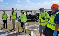 Charlotte County Airport Authority in February 2022 held a semi-annual FOD Walk, led by airport authority staff in Punta Gorda, Florida. To add a bit of fun, the airport authority on its website names who picked up the most FOD, who was the “Most Dedicated,” and the most interesting FOD (a rabbit carcass). Charlotte County Airport Authority in February 2022 held a semi-annual FOD Walk, led by airport authority staff in Punta Gorda, Florida. To add a bit of fun, the airport authority on its website names who picked up the most FOD, who was the “Most Dedicated,” and the most interesting FOD (a rabbit carcass).