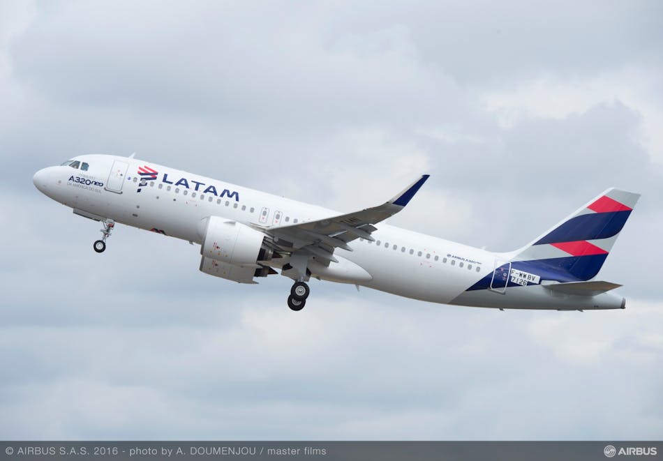 LATAM Brasil recebe mais um A321neo