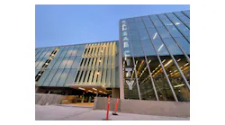 Outside of MCI's new parking facility.