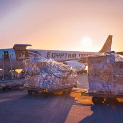 Relief Goods Egyptair Cargo 23