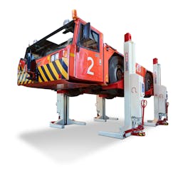 Both the ST 1175 and ST 1130 elevate equipment to 81 inches for additional room to work. They feature numerous safety features including a mechanical locking system, which is always active even when the column is shut off.