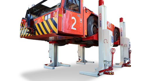 Both the ST 1175 and ST 1130 elevate equipment to 81 inches for additional room to work. They feature numerous safety features including a mechanical locking system, which is always active even when the column is shut off.