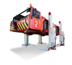 Both the ST 1175 and ST 1130 elevate equipment to 81 inches for additional room to work. They feature numerous safety features including a mechanical locking system, which is always active even when the column is shut off. Both the ST 1175 and ST 1130 elevate equipment to 81 inches for additional room to work. They feature numerous safety features including a mechanical locking system, which is always active even when the column is shut off.