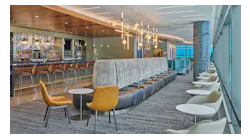 Delta lounge at MCI new terminal.
