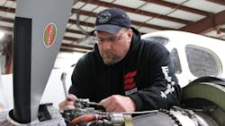 Jason Staver, director of maintenance for Elliott Aviation Jason Staver, director of maintenance for Elliott Aviation