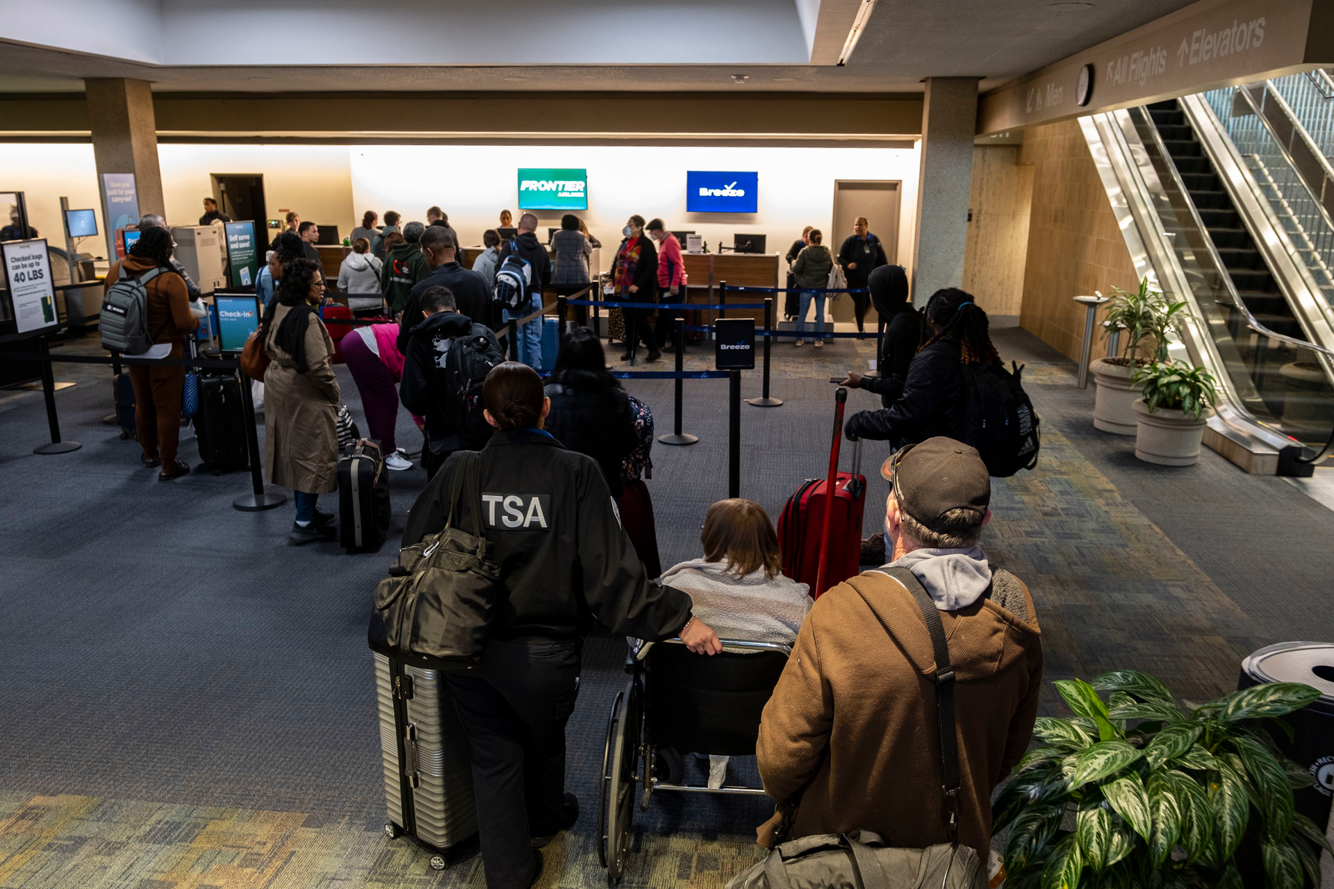 Mark Perryman, CEO and president of the Norfolk Airport Authority, shared details of improvements, upgrades and the overall state of Norfolk International Airport during a presentation sponsored by the Downtown Norfolk Council on March 1.