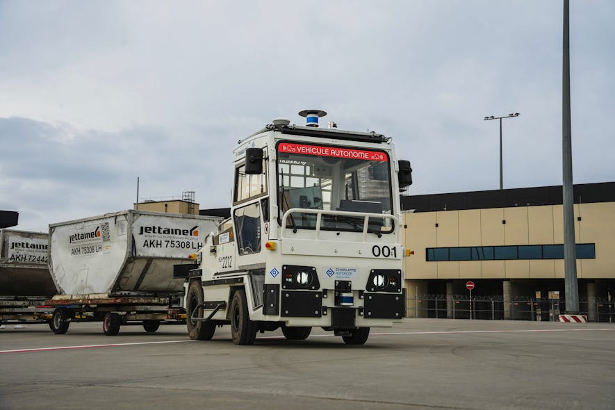 2023 02 28 Pm Fraport Testet Autonomen Gep&auml;ck Und Frachtschlepper