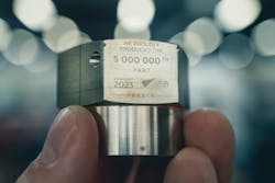 JPB’s milestone 5,000,000th part produced JPB’s milestone 5,000,000th part produced