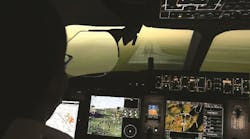 Pilots fly head-up with the Dassault FalconEye Combined Vision System (CVS) to approach every mission with a greater level of confidence