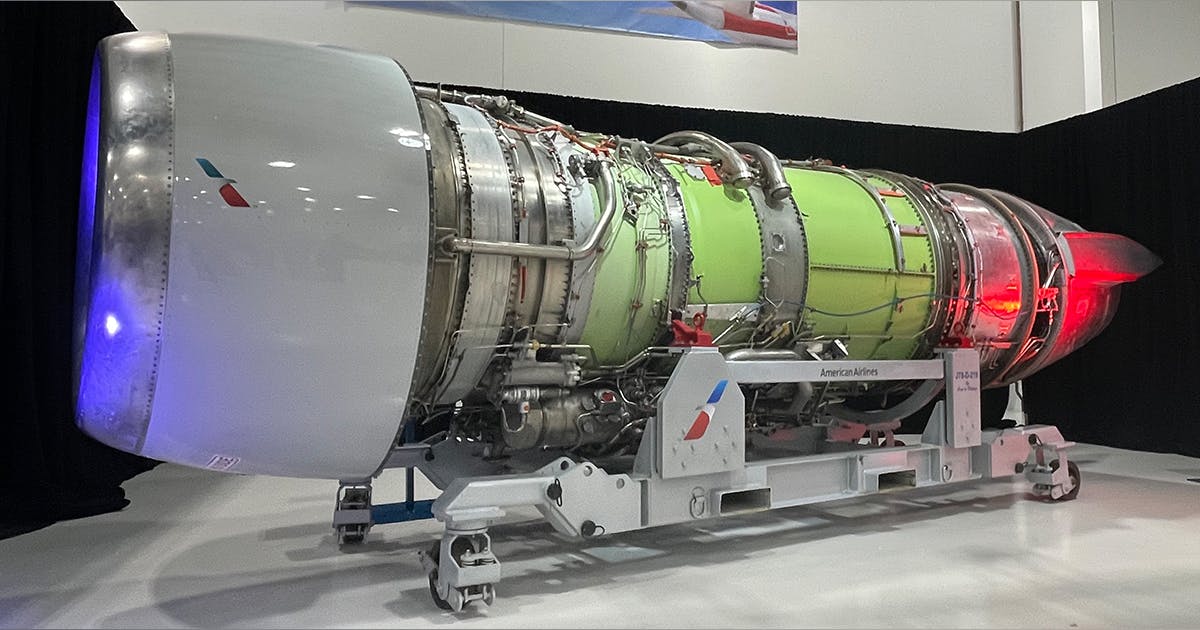 Powering the Future: American Donates Aircraft Engine to Aviation ...