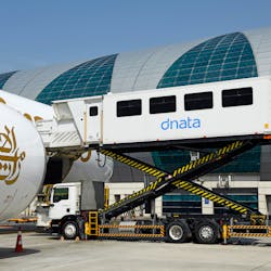 dnata&apos;s fleet also includes medical high-loaders to help those with mobility issues access aircraft