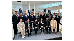 Representatives from TSA, Indianapolis International Airport, and elected officials welcomed a delegation of high-level aviation officials from the Philippines to Indianapolis for two weeks of security training.