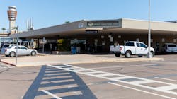The Security Badging Office at Phoenix Sky Harbor International Airport is in the Airport Operations Building. Companies new to PHX start the badge enrollment process here. Existing companies who are enrolling new badge holders and/or renewing existing badge holders are able to do so via a secure online system. The Security Badging Office at Phoenix Sky Harbor International Airport is in the Airport Operations Building. Companies new to PHX start the badge enrollment process here. Existing companies who are enrolling new badge holders and/or renewing existing badge holders are able to do so via a secure online system.