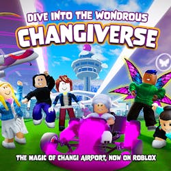 ChangiVerse is the first virtual experience being developed by an airport on Roblox.