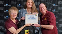 Pilar Wolfsteller was awarded the eighth Women in Aviation International Martha King Scholarship for Female Flight Instructors for 2023. Pilar was presented with her award at the recent WAI Conference in Long Beach, California. The scholarship has a retail value of over $18,000.
