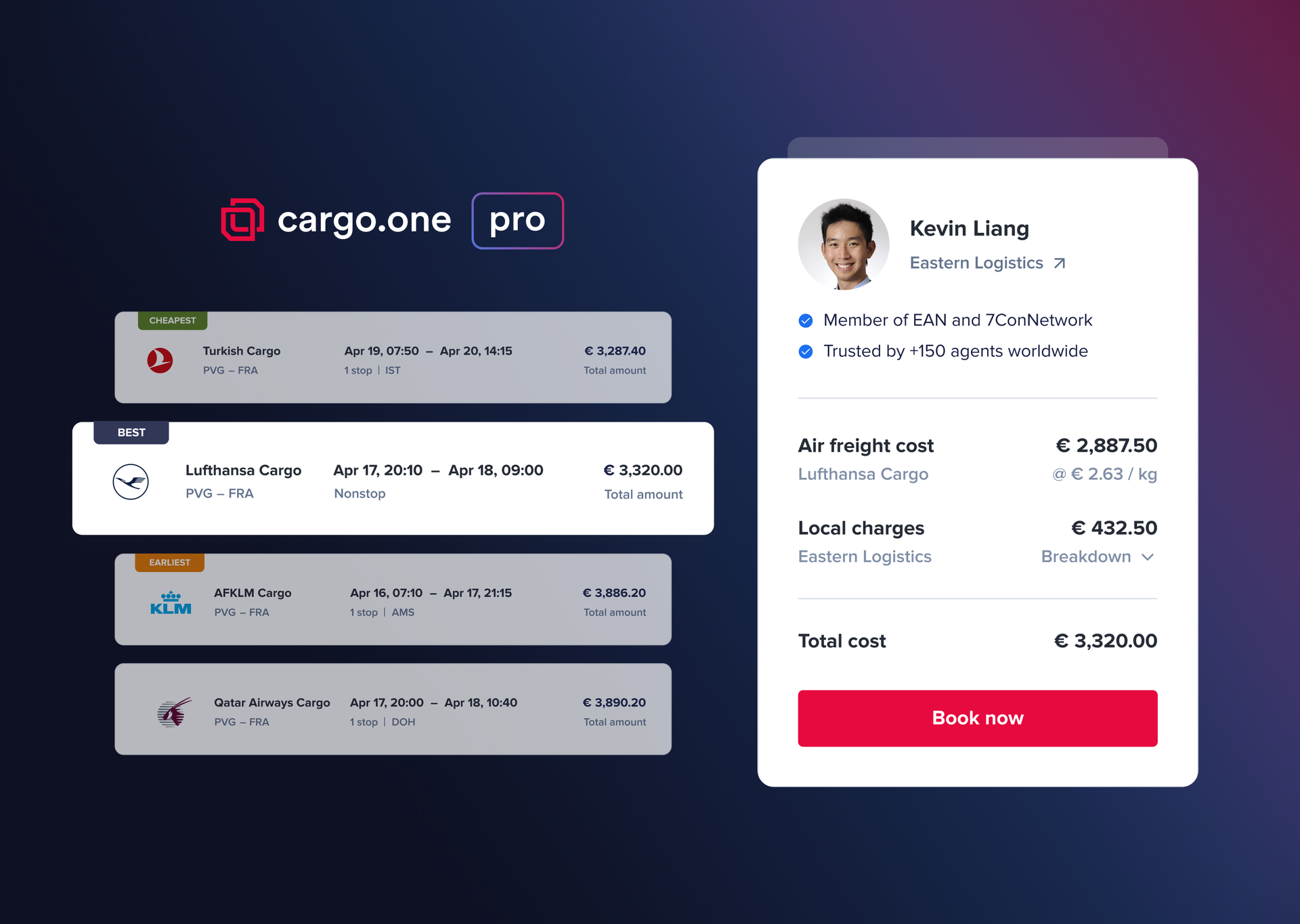 Cargo one Pro Imports