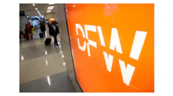 Passengers walk around Terminal D at Dallas/Fort Worth International Airport on Wednesday, March 8, 2023. DFW Airport was selected for the 2022 Airport Service Quality (ASQ) award for Best Airport.