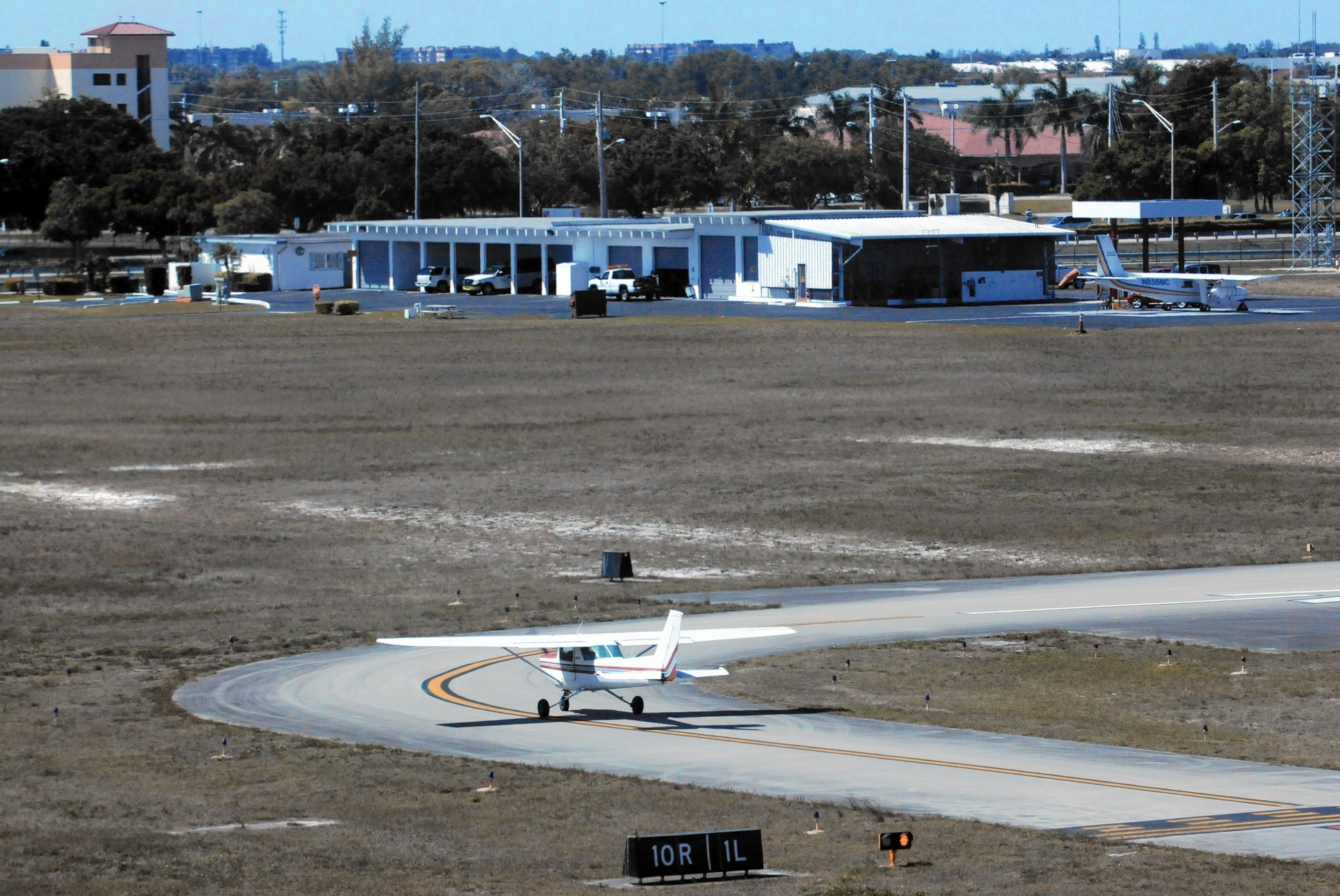 A small banner-tow plane crashed at North Perry Airport Thursday afternoon, officials confirmed, just over a week after another banner plane crashed after departing the airport.