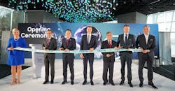 From left to right - Minna Aila, Neste EVP Sustainability and Corporate Affairs (holding the ribbon), Tan Boon Khai, JTC CEO, Png Cheong Boon, EDB Chairman, Matti Lehmus, Neste President & CEO, Gan Kim Yong, Minister for Trade & Industry, Antti Vänskä, Ambassador at the Embassy of Finland, Singapore and Carl Nyberg, Neste EVP Renewables Platform (holding the ribbon) at Singapore Opening Ceremony on May 17 From left to right - Minna Aila, Neste EVP Sustainability and Corporate Affairs (holding the ribbon), Tan Boon Khai, JTC CEO, Png Cheong Boon, EDB Chairman, Matti Lehmus, Neste President & CEO, Gan Kim Yong, Minister for Trade & Industry, Antti Vänskä, Ambassador at the Embassy of Finland, Singapore and Carl Nyberg, Neste EVP Renewables Platform (holding the ribbon) at Singapore Opening Ceremony on May 17