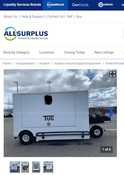 Liquidity Services&apos; online auction marketplace allows businesses to buy surplus equipment. The company helps accurately describe the equipment&apos;s current working condition, share representative photographs and sells the units for clients.