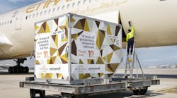 Etihad Cargo has further automated its air cargo processes by integrating Descartes' next-generation Bluetooth Low Energy Internet of Things (IoT) solution with Jettainer's ULD management services. Etihad Cargo has further automated its air cargo processes by integrating Descartes' next-generation Bluetooth Low Energy Internet of Things (IoT) solution with Jettainer's ULD management services.