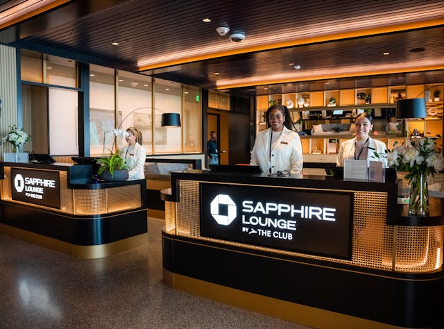 Airport Dimensions has partnered with JPMorgan Chase &amp; Co. to bring their first domestic Chase Sapphire Lounge by The Club to Boston Logan International Airport.