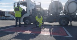 Hydrant operator staff completing a pit valve integrity test using a coupler Hydrant operator staff completing a pit valve integrity test using a coupler