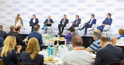 Moderator: Joanna Plucińska, Panelists: Klaus Roewe, Michael Huerta, Patrick Ky, Edward Arkwright, Dirk Hoke, Stefan Klocke. Moderator: Joanna Plucińska, Panelists: Klaus Roewe, Michael Huerta, Patrick Ky, Edward Arkwright, Dirk Hoke, Stefan Klocke.