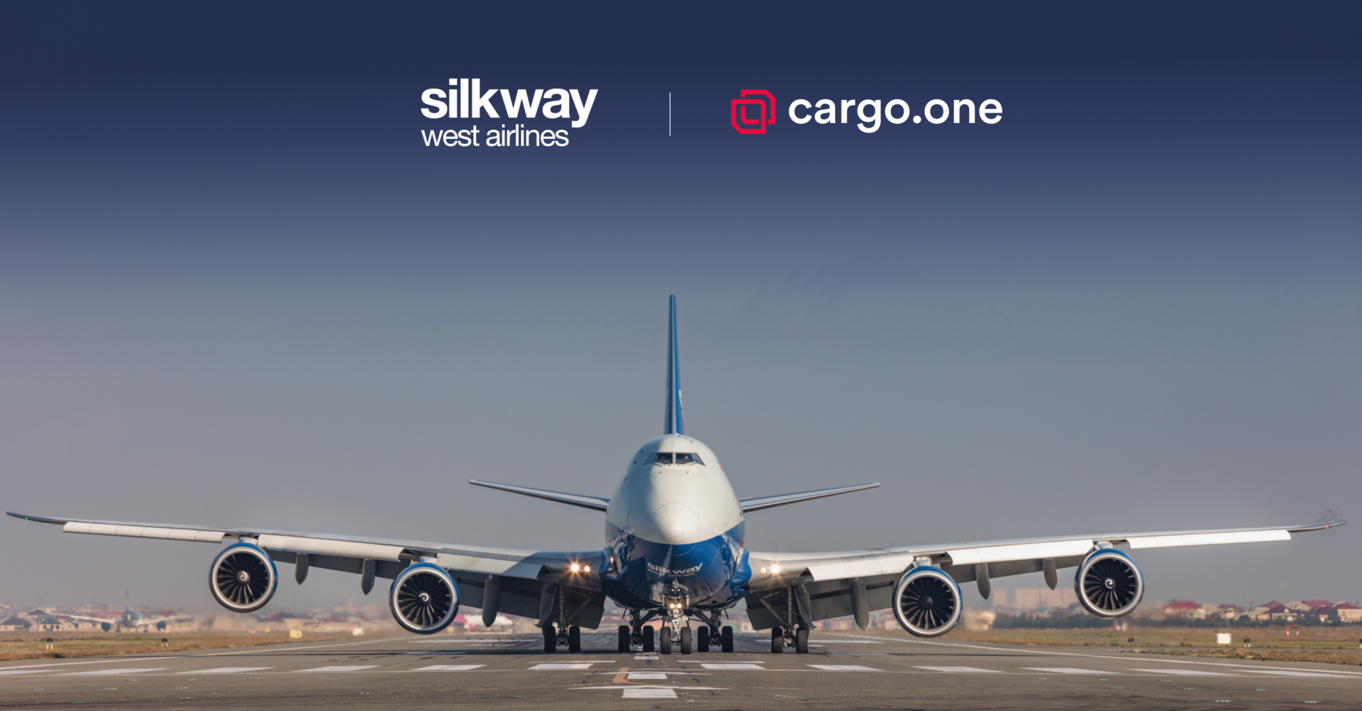 Cargo one X Silk Way West Airlines Press Banner Final