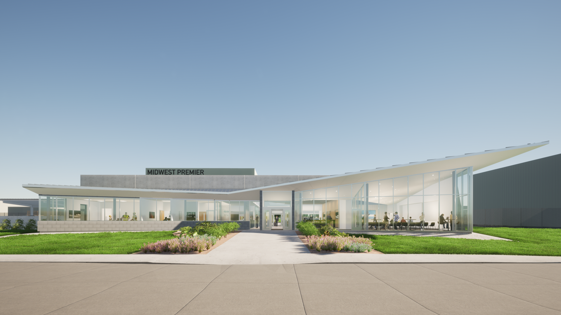 The project will include updated restrooms, expansion of the administration area and pilot lounge, and the addition of a large public community room. The building will expand from 4,667 gross square feet to 8,923 gross square feet.