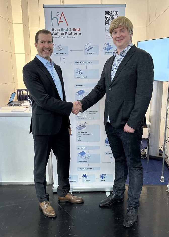 Yuval Baruch, Chief Executive Officer, Hermes Logistics Technologies; Vitaly Smilianets, Chief Executive Officer, Awery Aviation Software.