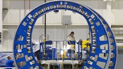 Workers at the 787 plant in North Charleston, S.C., fabricate and install airplane systems for the rear-fuselage sections of the Dreamliner. Workers at the 787 plant in North Charleston, S.C., fabricate and install airplane systems for the rear-fuselage sections of the Dreamliner.