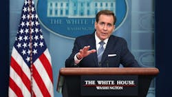 White House Strategic Communications John Kirby speaks at the daily press briefing at the White House on June 5, 2023, in Washington, DC. Kirby spoke on the Ukraine war and China - U.S. relations. White House Strategic Communications John Kirby speaks at the daily press briefing at the White House on June 5, 2023, in Washington, DC. Kirby spoke on the Ukraine war and China - U.S. relations.