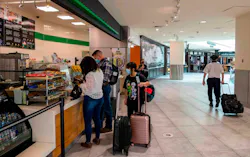People purchase food in Terminal A in the Sacramento International Airport in 2021. As part of a remake of the airport s concession program, there will be spaces for 18 eateries food concepts in both airport terminals. Officials plan farm-to-folk options, Asian eateries and more budget friendly choices. People purchase food in Terminal A in the Sacramento International Airport in 2021. As part of a remake of the airport s concession program, there will be spaces for 18 eateries food concepts in both airport terminals. Officials plan farm-to-folk options, Asian eateries and more budget friendly choices.
