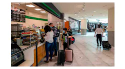 People purchase food in Terminal A in the Sacramento International Airport in 2021. As part of a remake of the airport s concession program, there will be spaces for 18 eateries food concepts in both airport terminals. Officials plan farm-to-folk options, Asian eateries and more budget friendly choices.