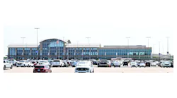 Exterior of expanded terminal.