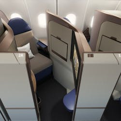 Aurora Business Class Suite for narrow body aircraft