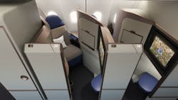 Aurora Business Class Suite for narrow body aircraft Aurora Business Class Suite for narrow body aircraft
