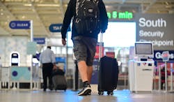 A travelers heads toward security at Minneapolis-St. Paul International Airport on Sept. 17, 2020. A pilot program called MSP Reserve lets travelers who are flying out of Terminal 2 choose the time they wish to pass through security an 'jump' the often-long lines. A travelers heads toward security at Minneapolis-St. Paul International Airport on Sept. 17, 2020. A pilot program called MSP Reserve lets travelers who are flying out of Terminal 2 choose the time they wish to pass through security an 'jump' the often-long lines.