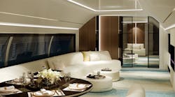 This image is for illustrative purposes only and does not represent an Airbus A330 interior. This image is for illustrative purposes only and does not represent an Airbus A330 interior.