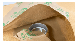 Corrosion inhibiting packaging in the form of VCI film or VCI paper allows metals to be stored or shipped in rust-free condition. Corrosion inhibiting packaging in the form of VCI film or VCI paper allows metals to be stored or shipped in rust-free condition.