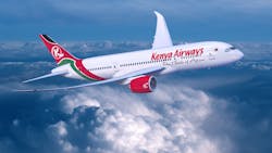 Kenya Airways B787 Copyright Boeing