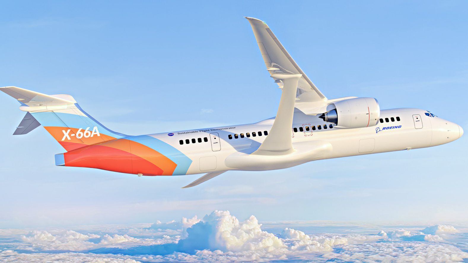 NASA and Boeing unveiled the new X-66A livery at EAA AirVenture Oshkosh.