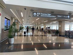Dane County Regional Airport new south terminal.